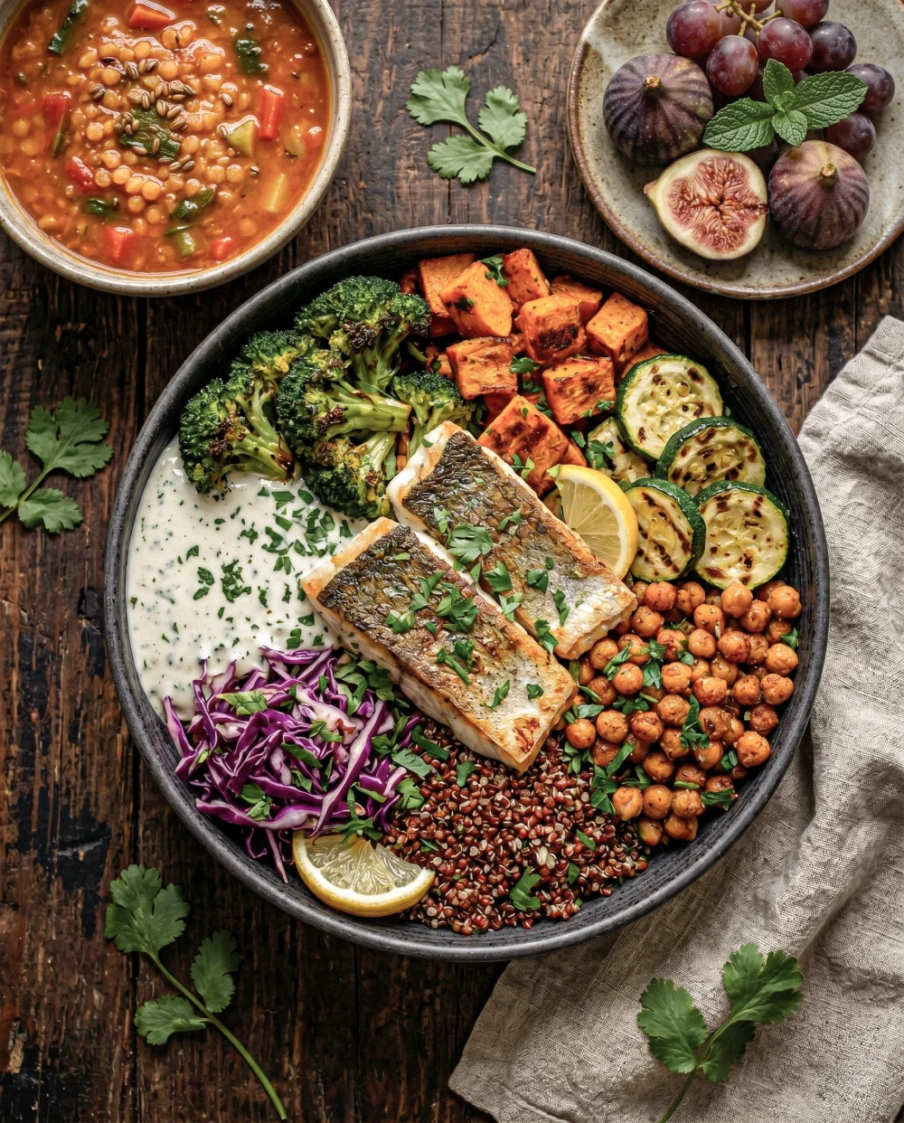 Mrvica Obid, a three-course Mediterranean-macrobiotic meal at the farm